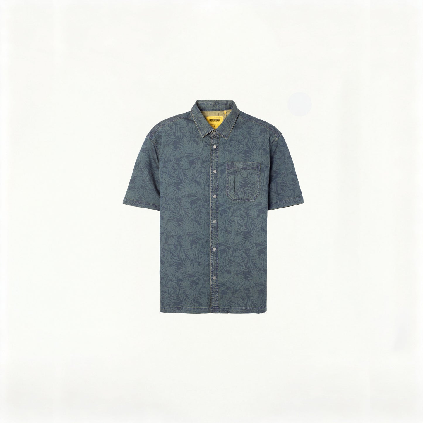 HUMMER MENS JEAN SHORT SLEEVE SHIRT [REGULAR FIT] H0040
