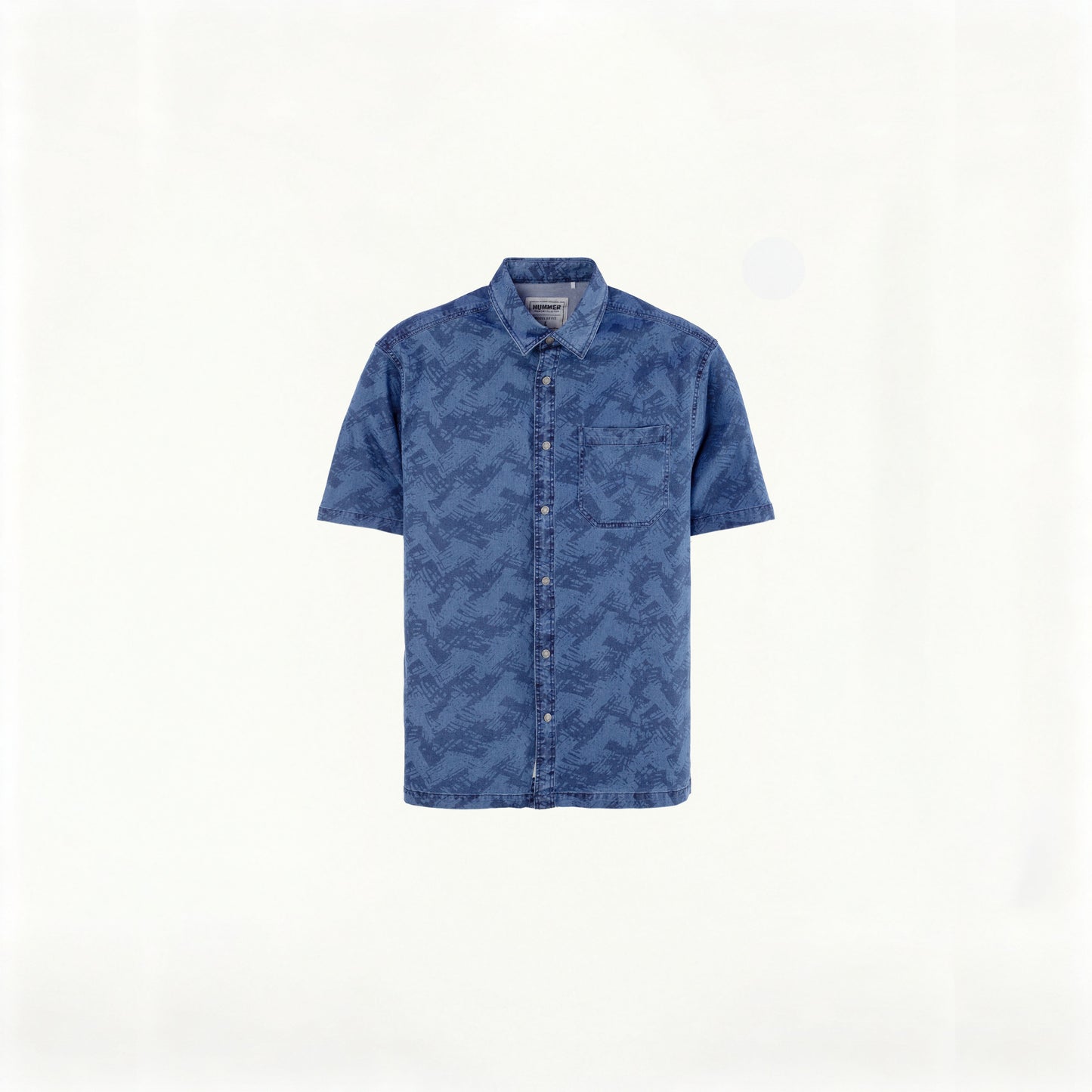 HUMMER MENS JEAN SHORT SLEEVE SHIRT [REGULAR FIT] H0041