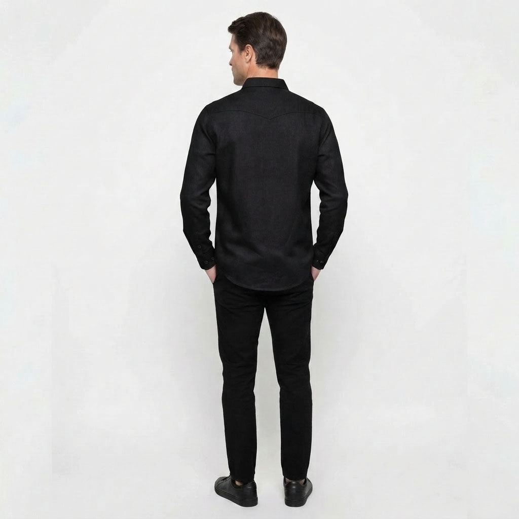 HUMMER MENS LONG SLEEVE SHIRT [SMART FIT] H0123