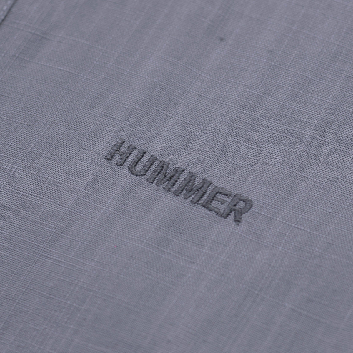 HUMMER MENS STAND COLLAR SHORT SLEEVE SHIRT [SMART FIT] H0124