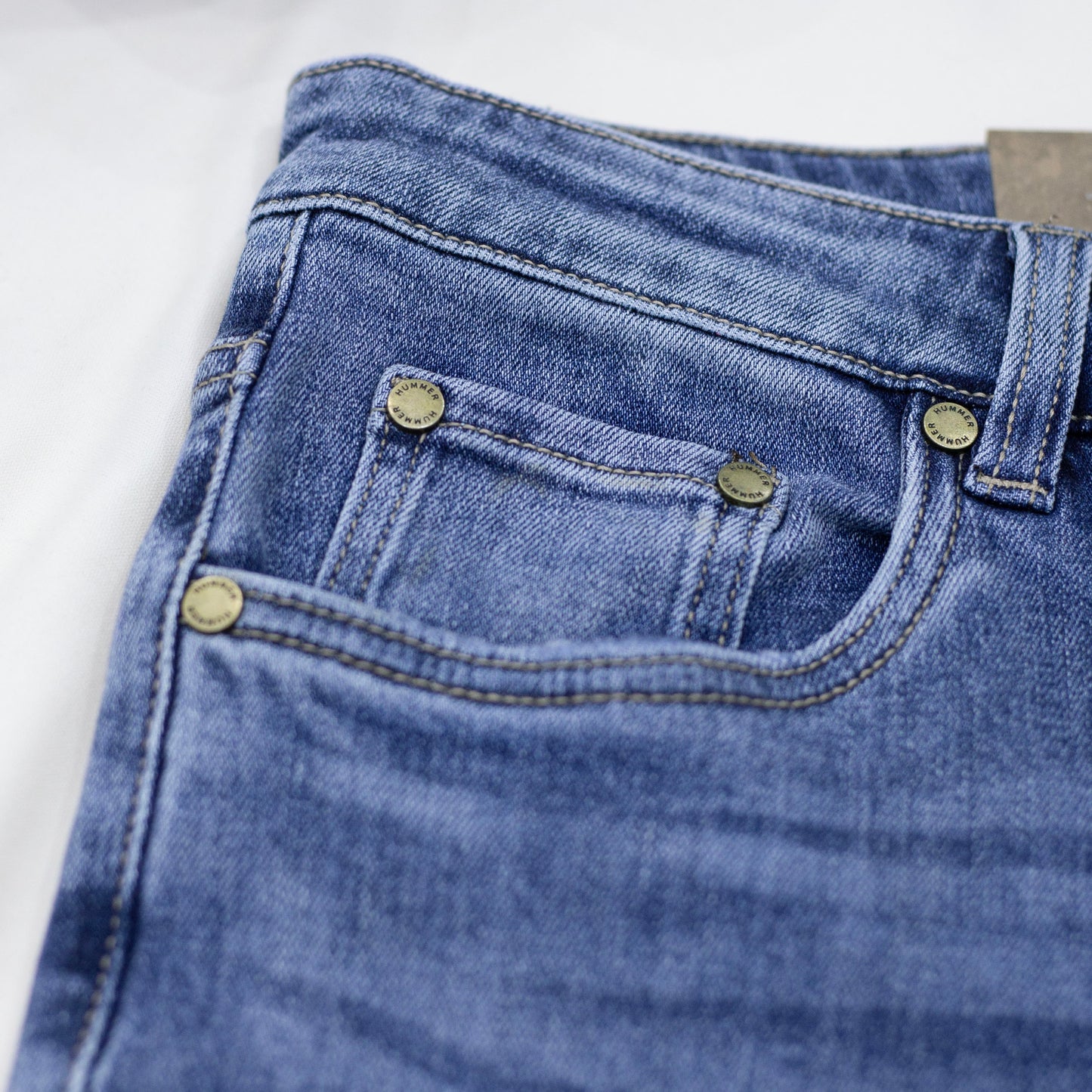 HUMMER MENS JEAN LONG PANTS [SLIM FIT] H0035