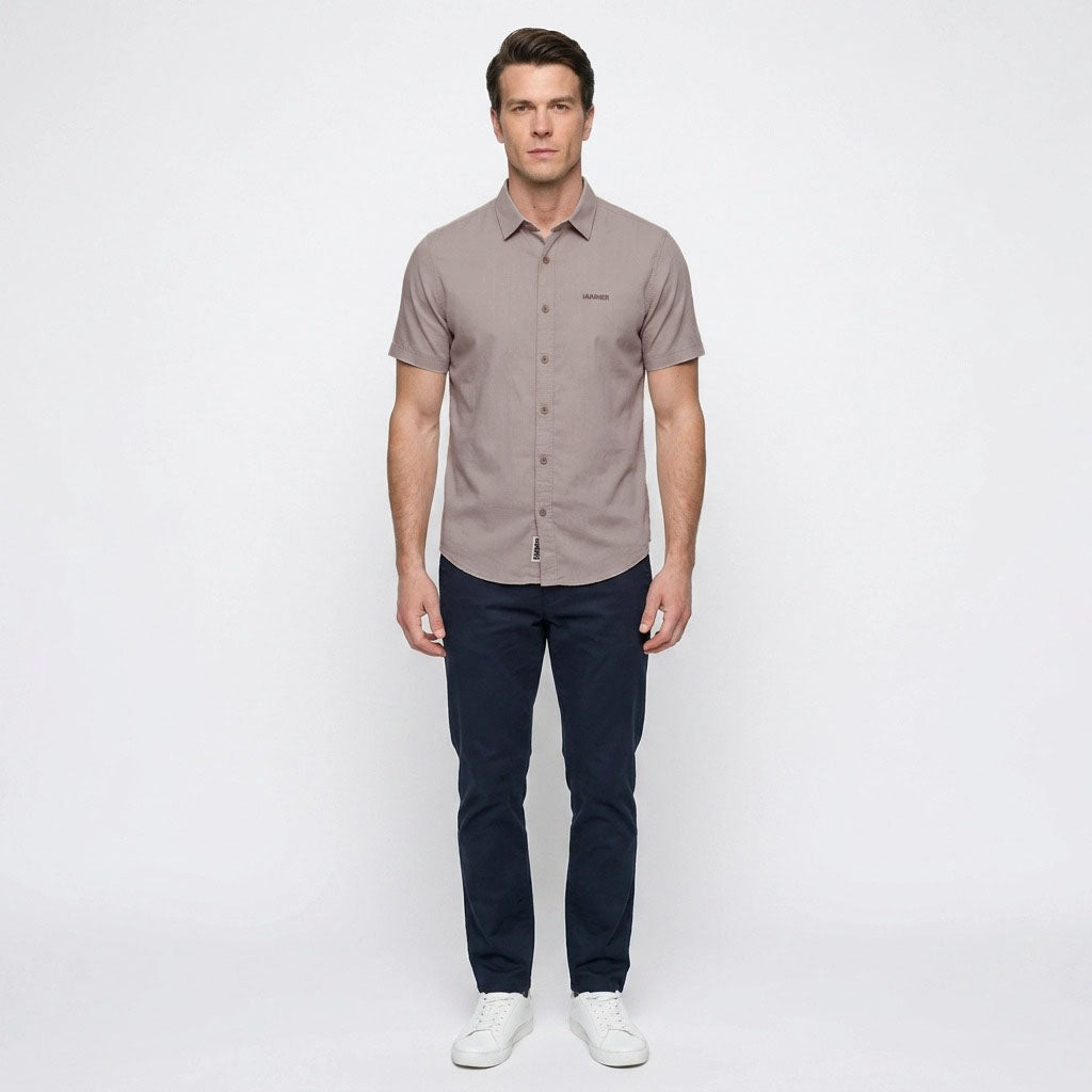 HUMMER MENS SHORT SLEEVE SHIRT [SMART FIT] H0122