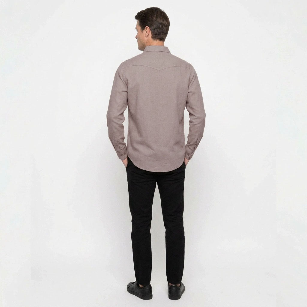 HUMMER MENS LONG SLEEVE SHIRT [SMART FIT] H0123