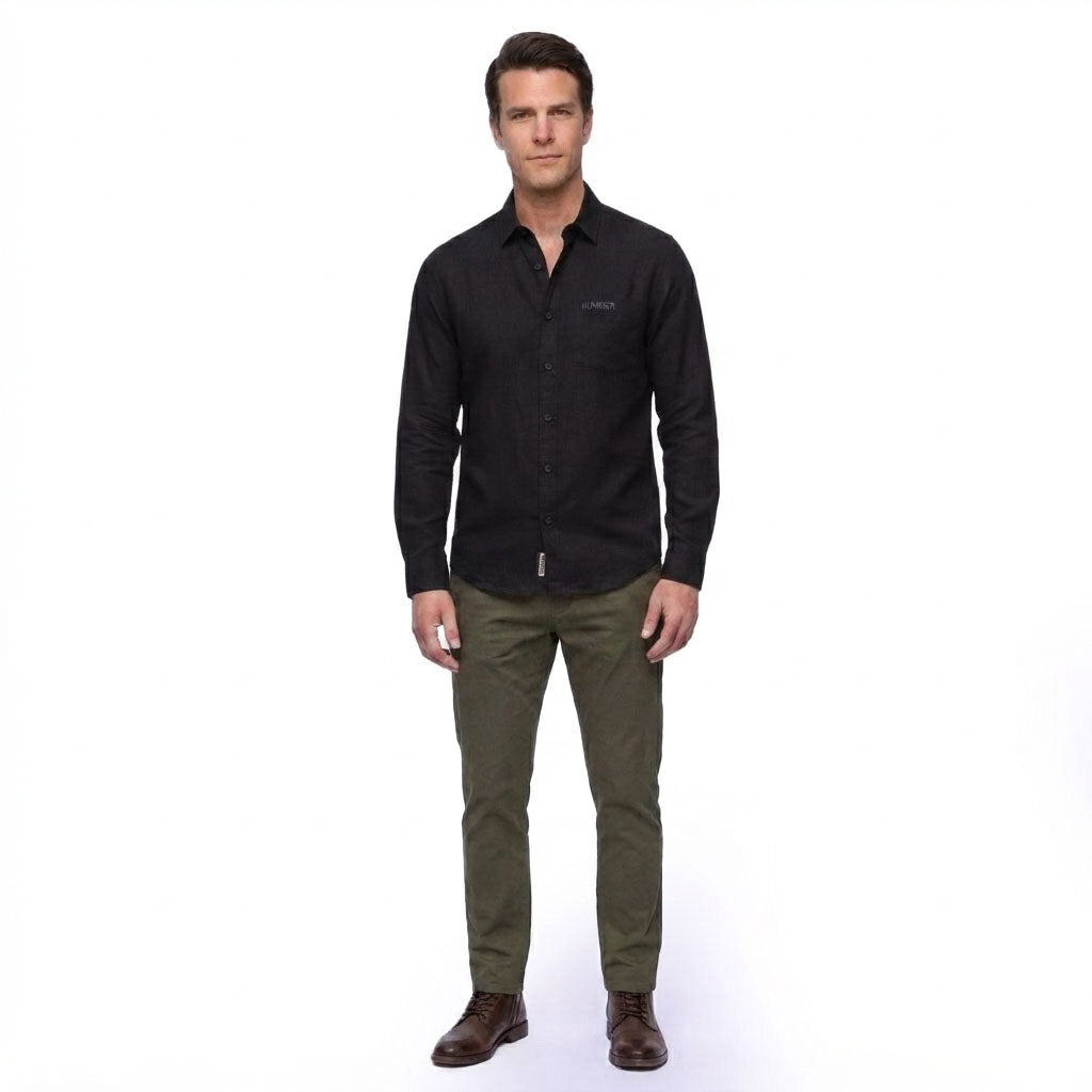 HUMMER MENS LONG SLEEVE SHIRT [SMART FIT] H0123