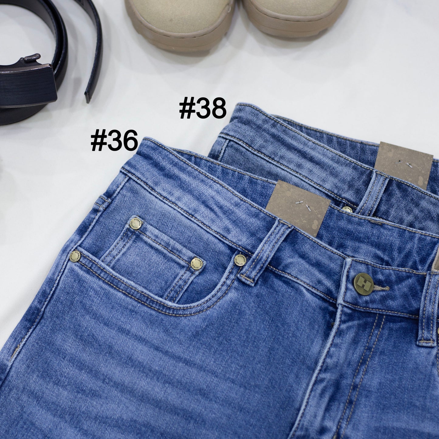 HUMMER MENS JEAN LONG PANTS [SLIM FIT] H0035