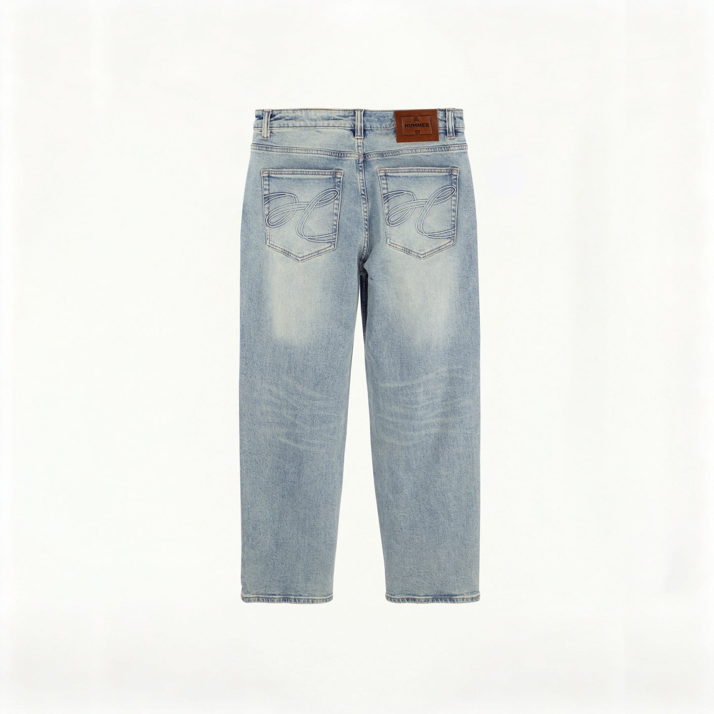 HUMMER MENS JEAN LONG PANTS [WIDE STRAIGHT] H0038