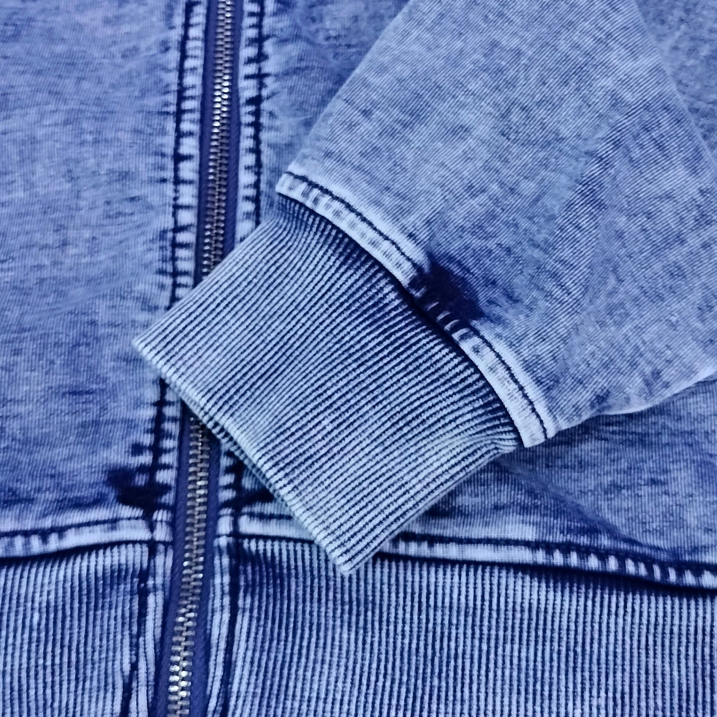 HUMMER MENS JEAN LONG SLEEVE HOODED JACKET H0028
