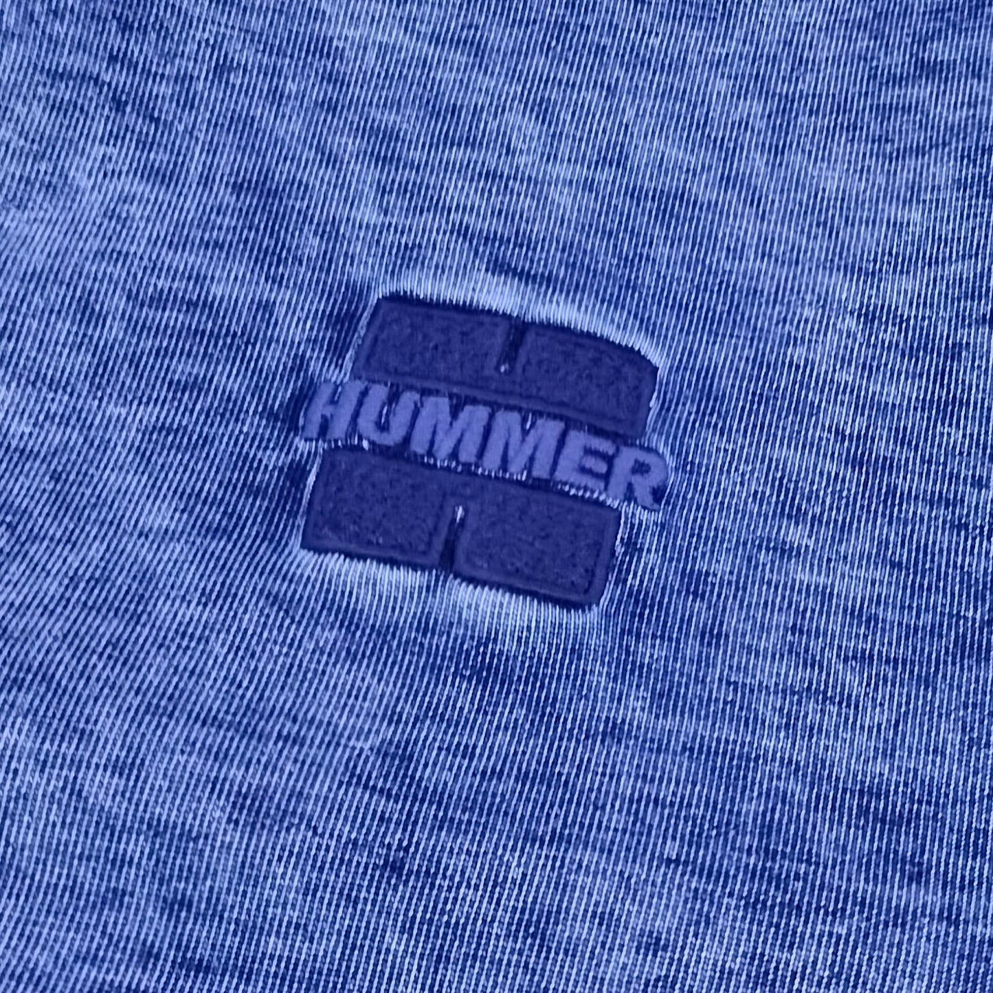 HUMMER MENS JEAN LONG SLEEVE HOODED JACKET H0028