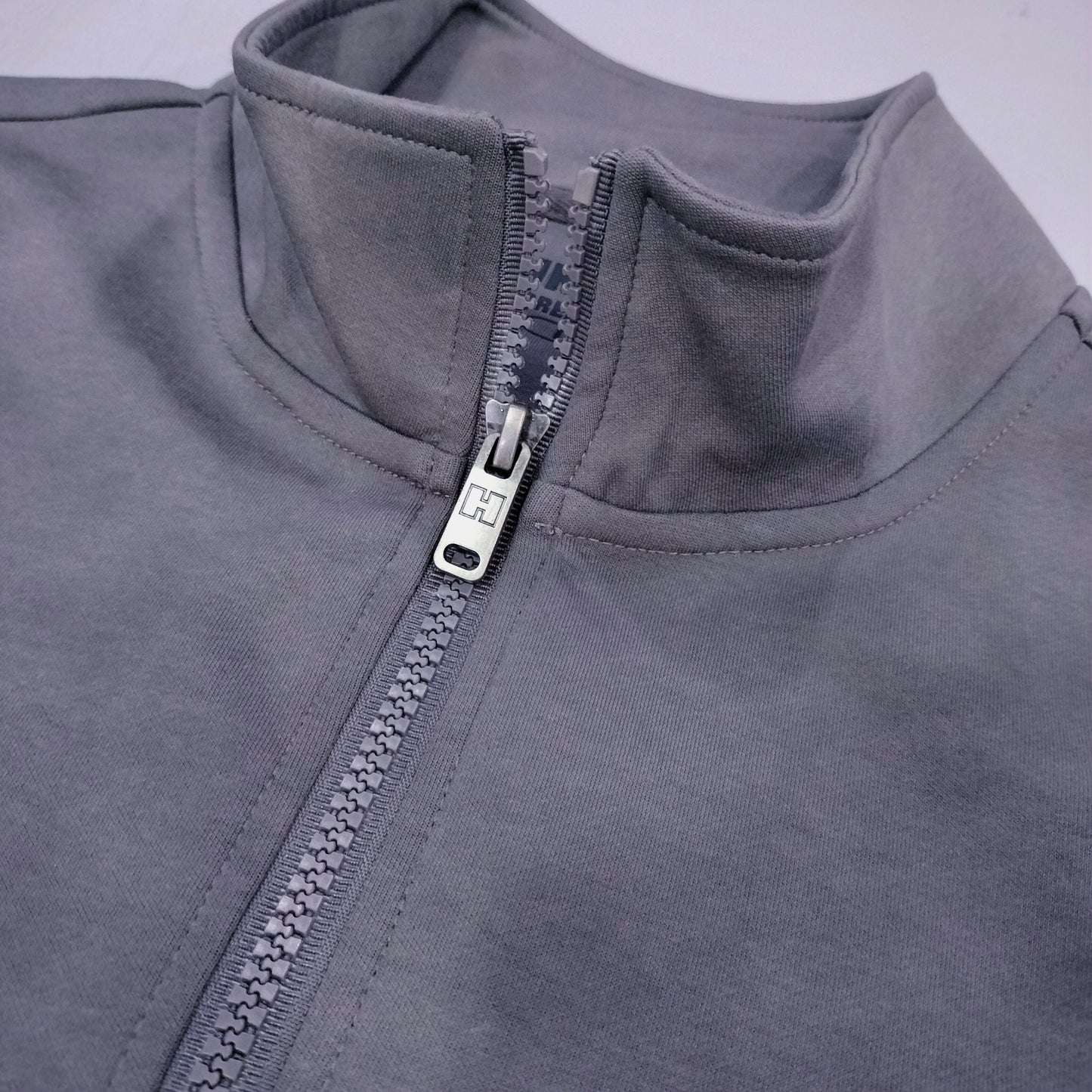 HUMMER MENS LONG SLEEVE QUATER ZIP T SHIRT H0066
