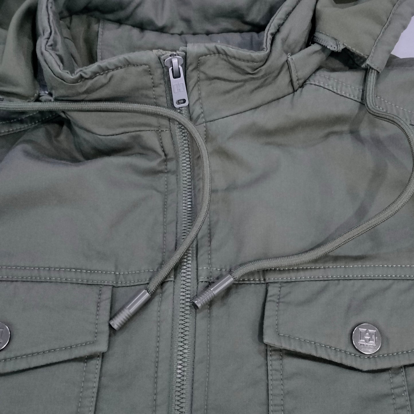 HUMMER MENS LONG SLEEVE HOODED JACKET H0099