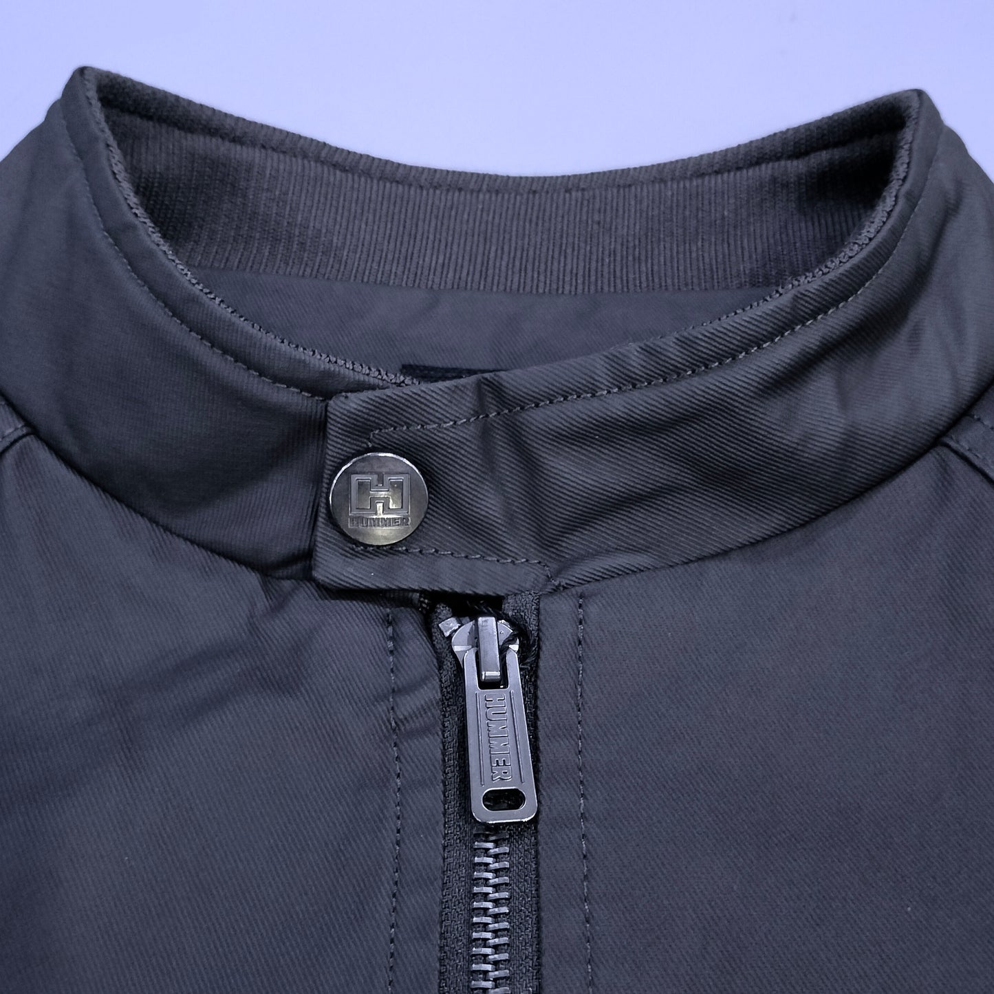 HUMMER MENS PU COATED LONG SLEEVE JACKET H0077