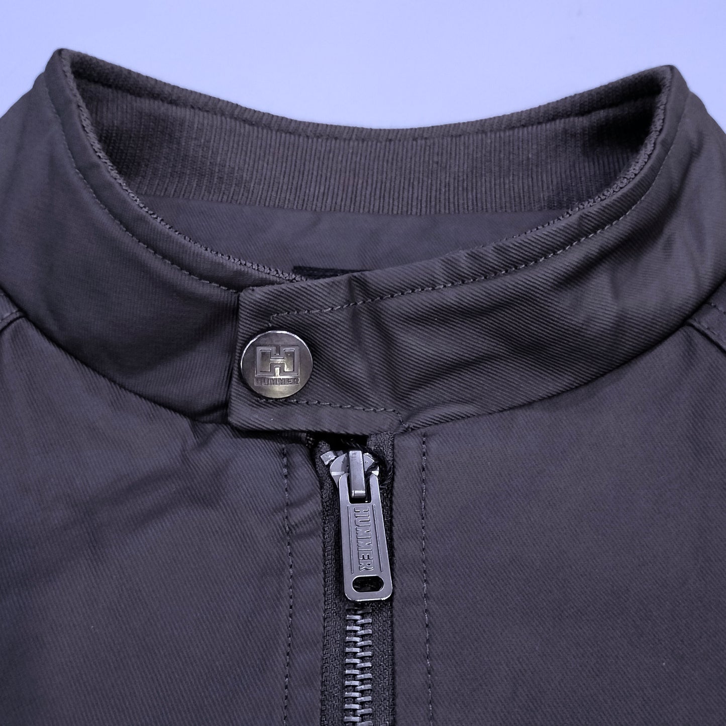 HUMMER MENS PU COATED LONG SLEEVE JACKET H0078