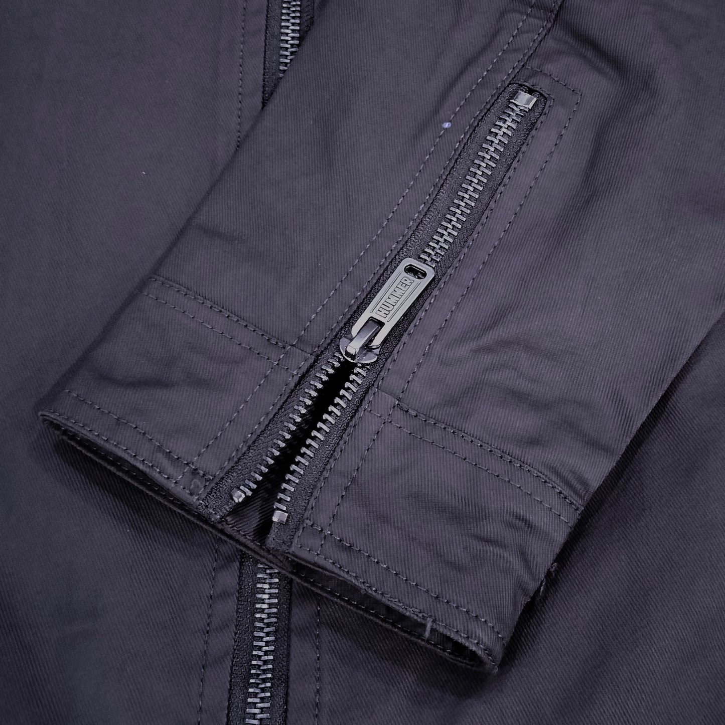 HUMMER MENS PU COATED LONG SLEEVE JACKET H0078