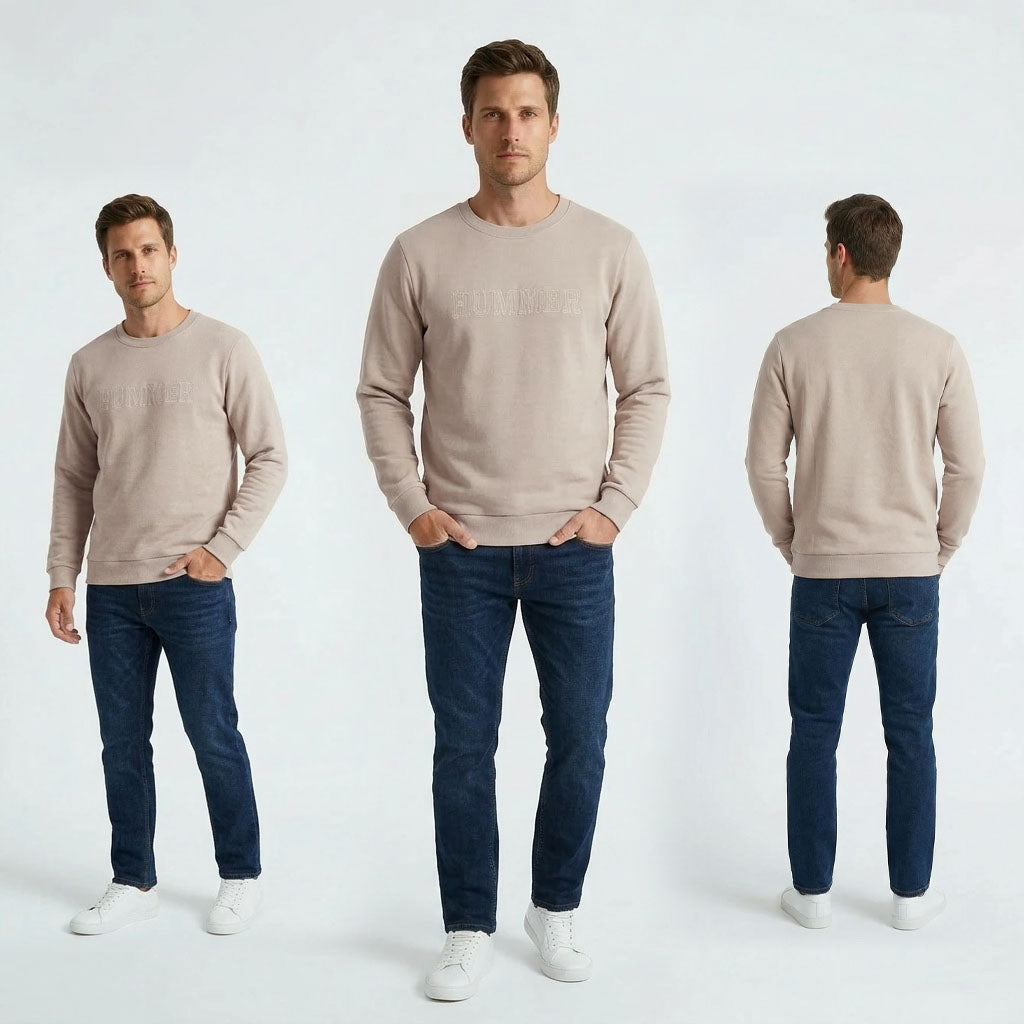 HUMMER MENS LONG SLEEVE SWEATER H0083