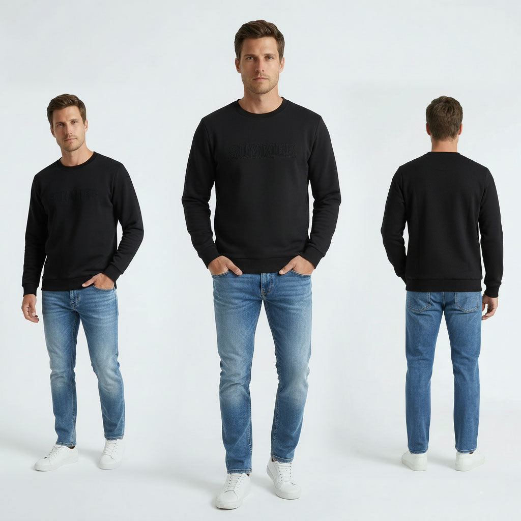 HUMMER MENS LONG SLEEVE SWEATER H0083