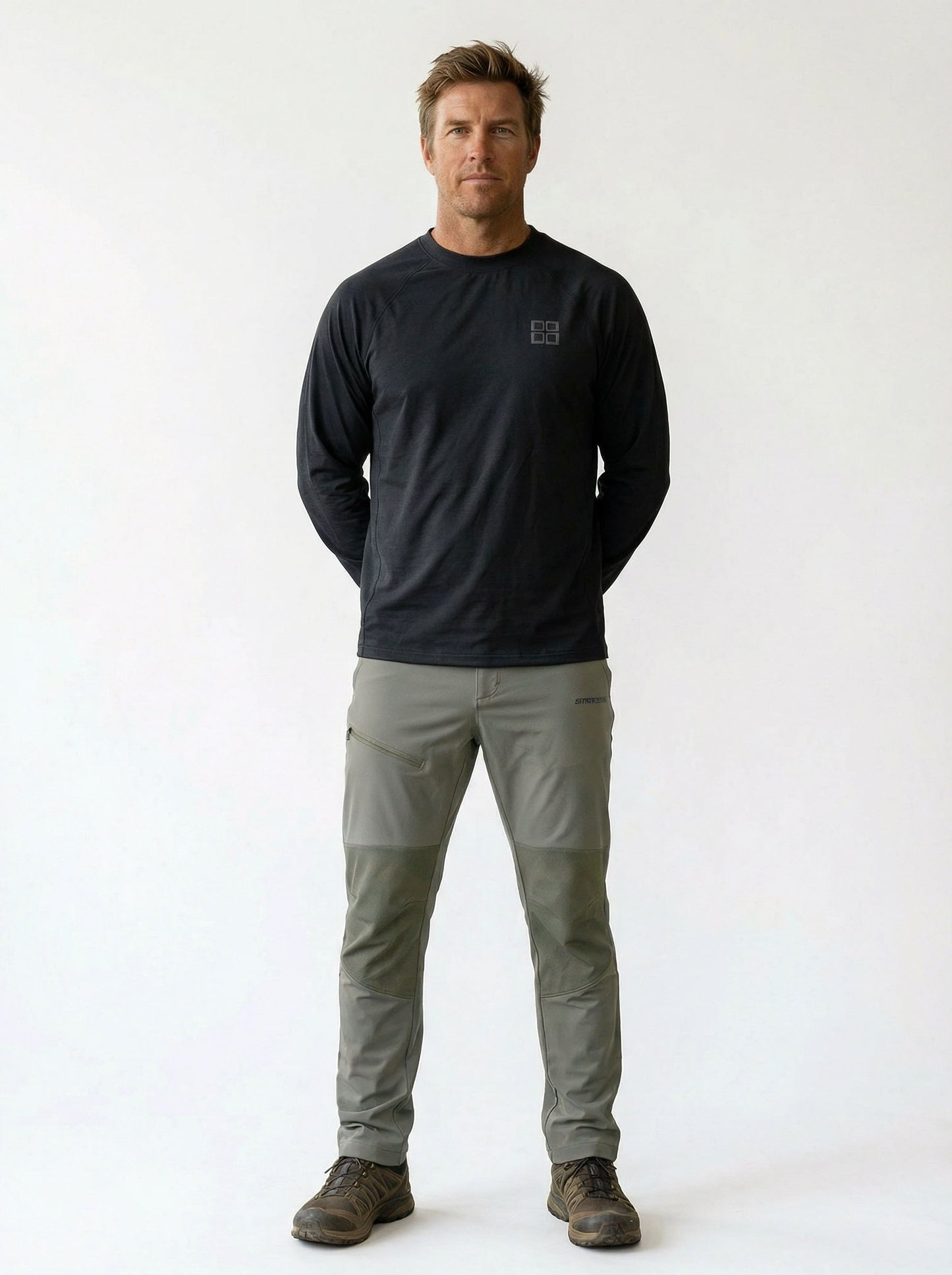 HUMMER MENS LONG PANTS CASUAL OUTDOOR CHINO [LOOSE FIT] H0093