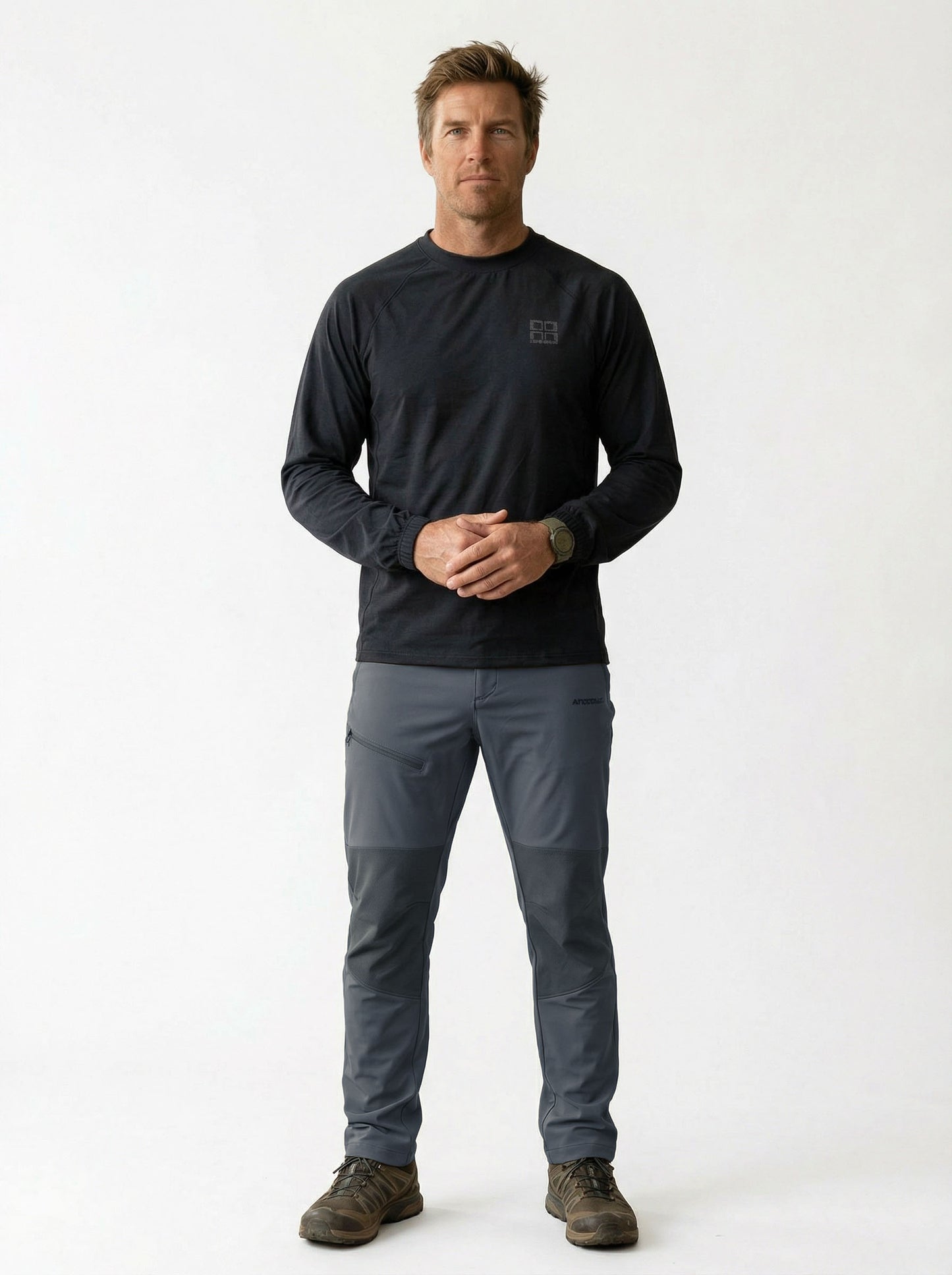 HUMMER MENS LONG PANTS CASUAL OUTDOOR CHINO [LOOSE FIT] H0093