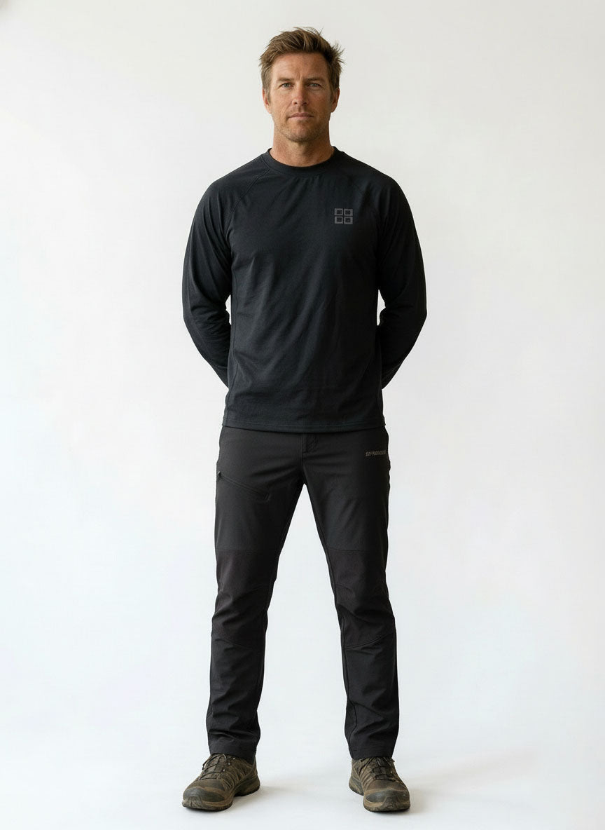 HUMMER MENS LONG PANTS CASUAL OUTDOOR CHINO [LOOSE FIT] H0093