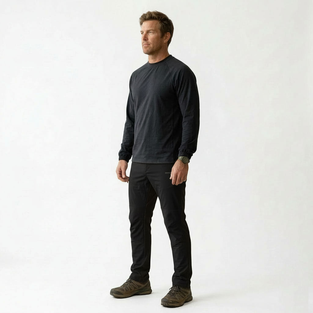 HUMMER MENS LONG PANTS CASUAL OUTDOOR CHINO [LOOSE FIT] H0093