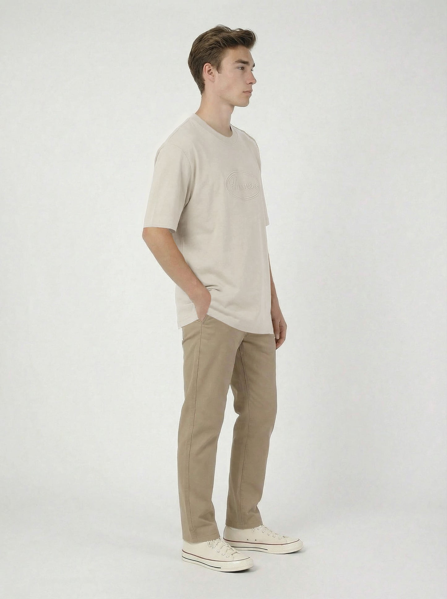 HUMMER MENS SHORT SLEEVE ROUND NECK T SHIRT [OVERSIZE] H0026