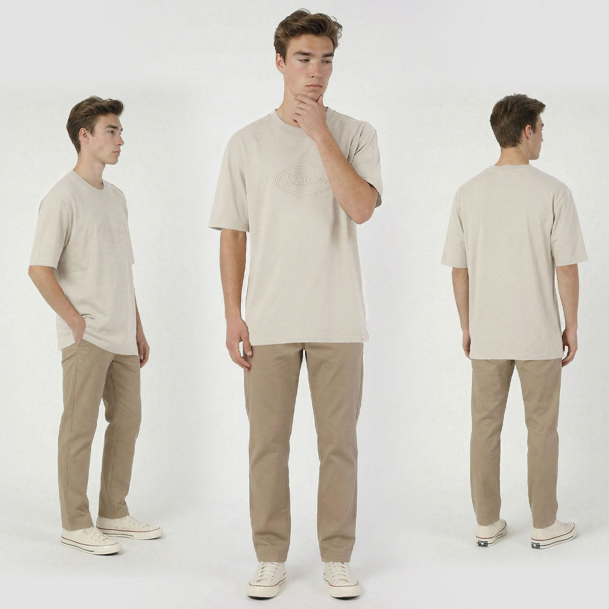 HUMMER MENS SHORT SLEEVE ROUND NECK T SHIRT [OVERSIZE] H0026