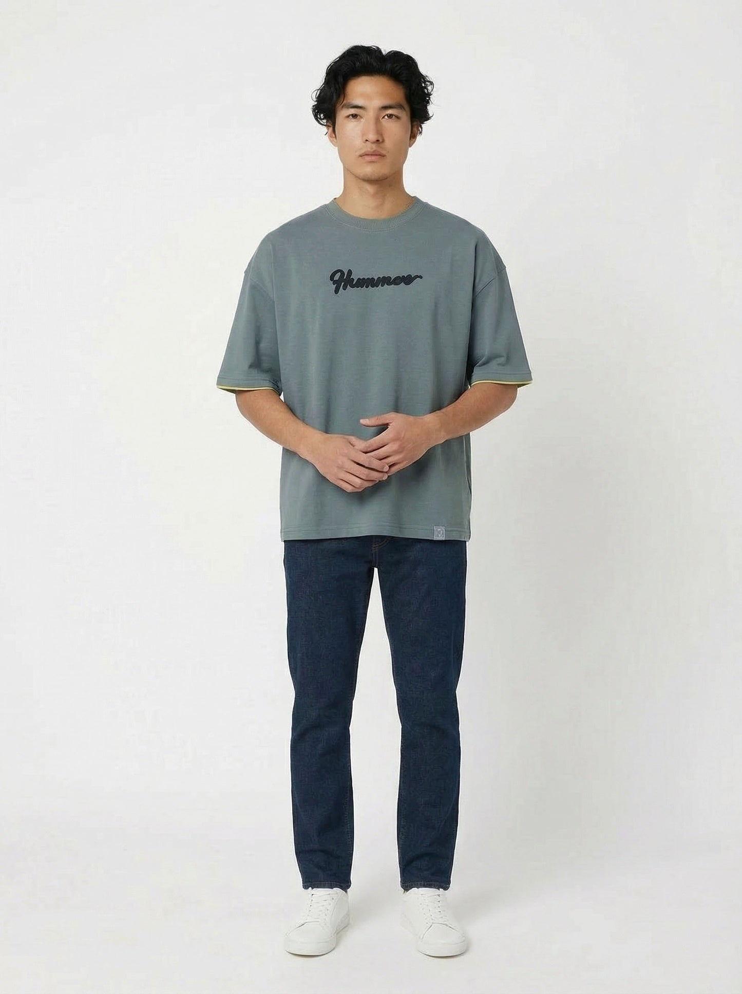HUMMER MENS SHORT SLEEVE ROUNDNECK T SHIRT [OVERSIZE] H0069