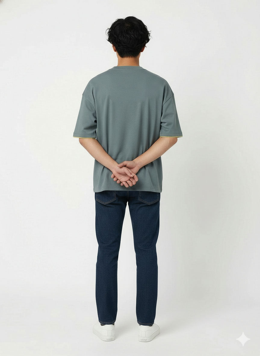 HUMMER MENS SHORT SLEEVE ROUNDNECK T SHIRT [OVERSIZE] H0069