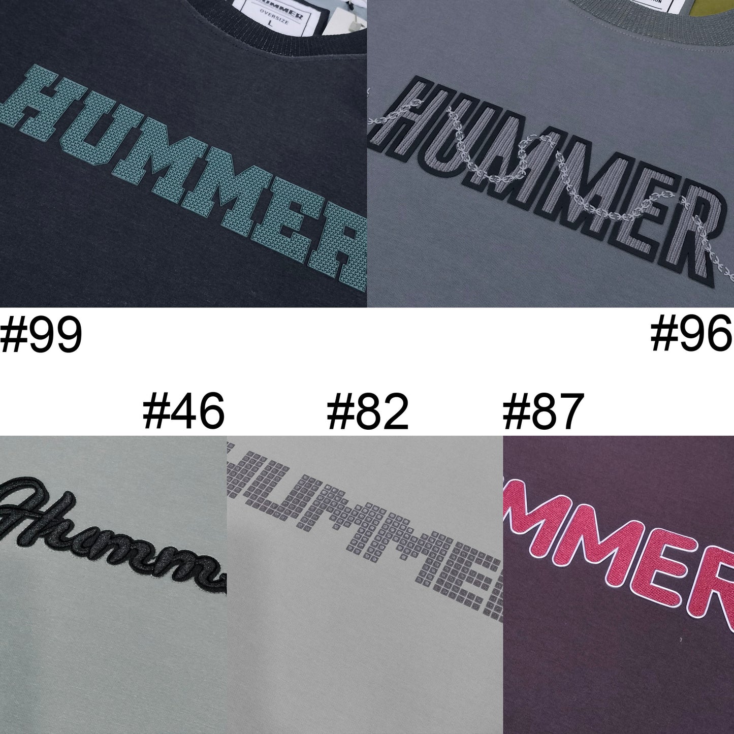HUMMER MENS SHORT SLEEVE ROUNDNECK T SHIRT [OVERSIZE] H0069