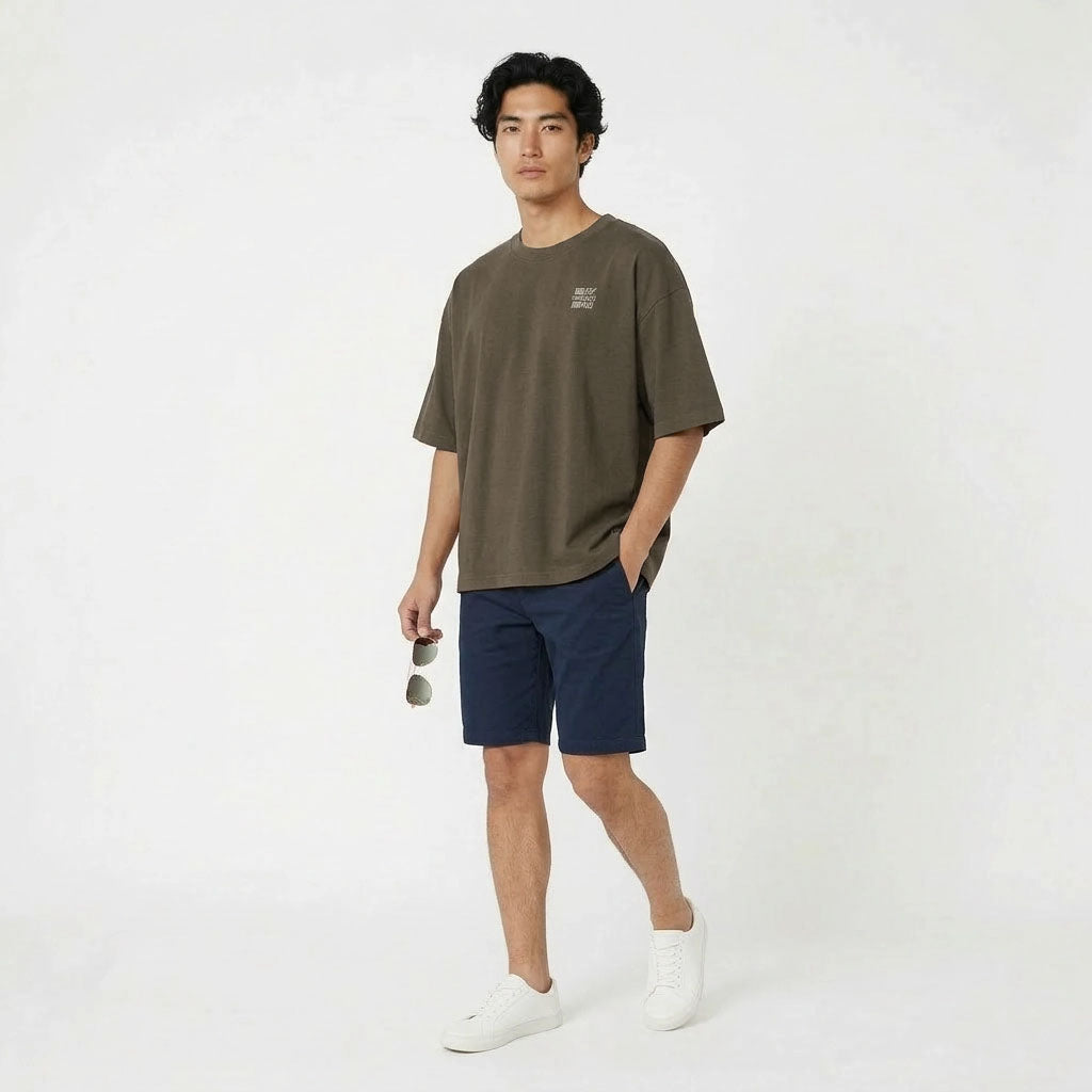 HUMMER MENS SHORT SLEEVE ROUNDNECK T SHIRT [OVERSIZE] H0070