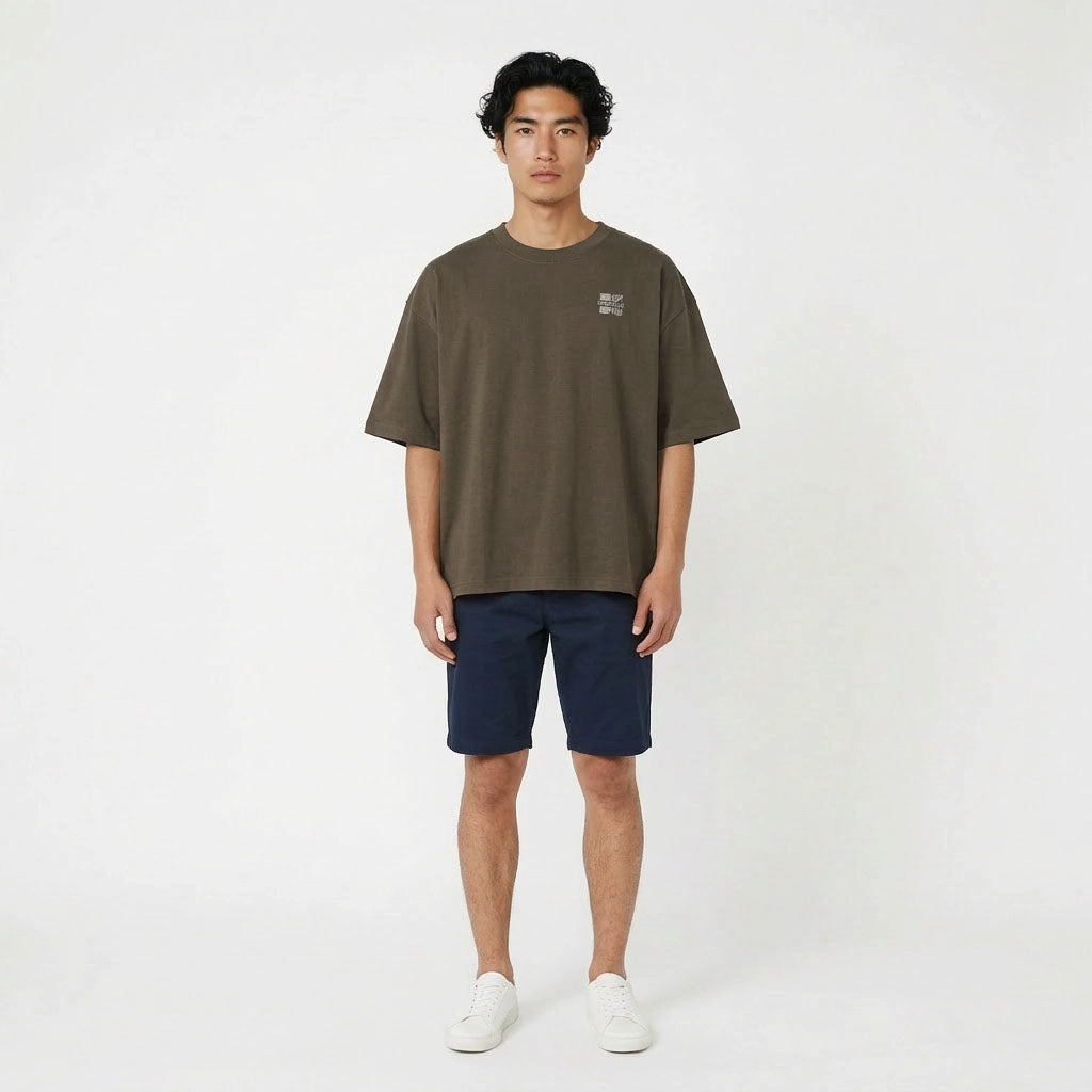 HUMMER MENS SHORT SLEEVE ROUNDNECK T SHIRT [OVERSIZE] H0070