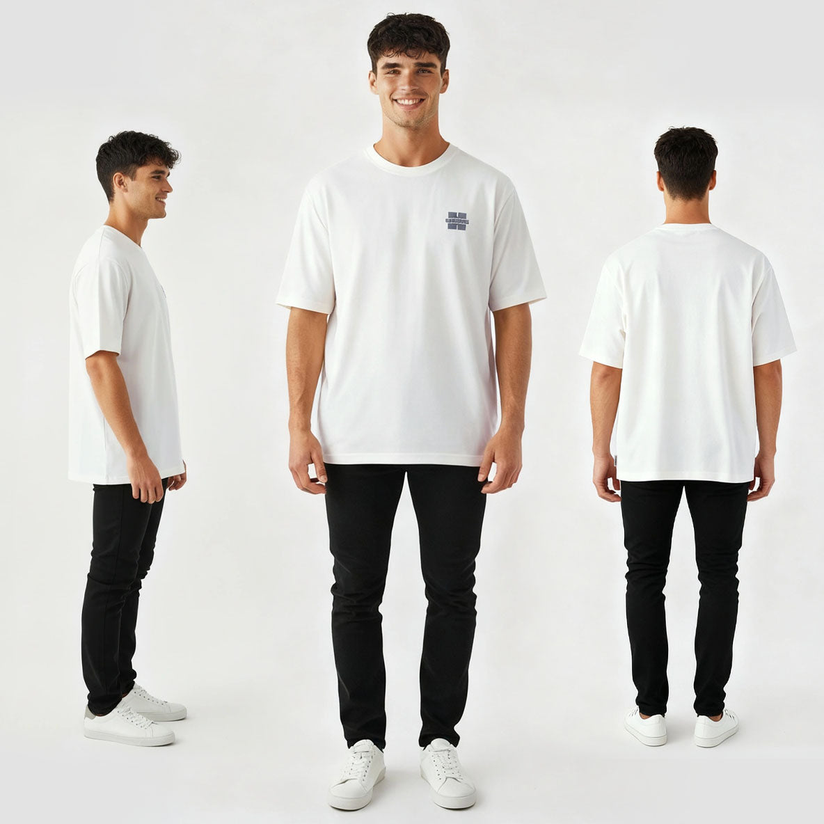 HUMMER SHORT SLEEVE ROUND NECK T SHIRT [OVERSIZE] H0025