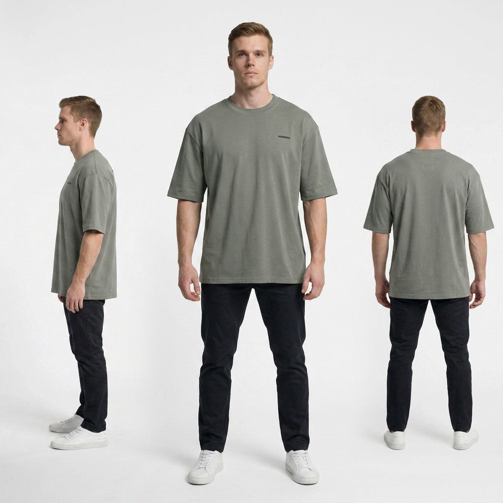 HUMMER MENS SHORT SLEEVE ROUNDNECKTEE [OVERSIZE] H0134