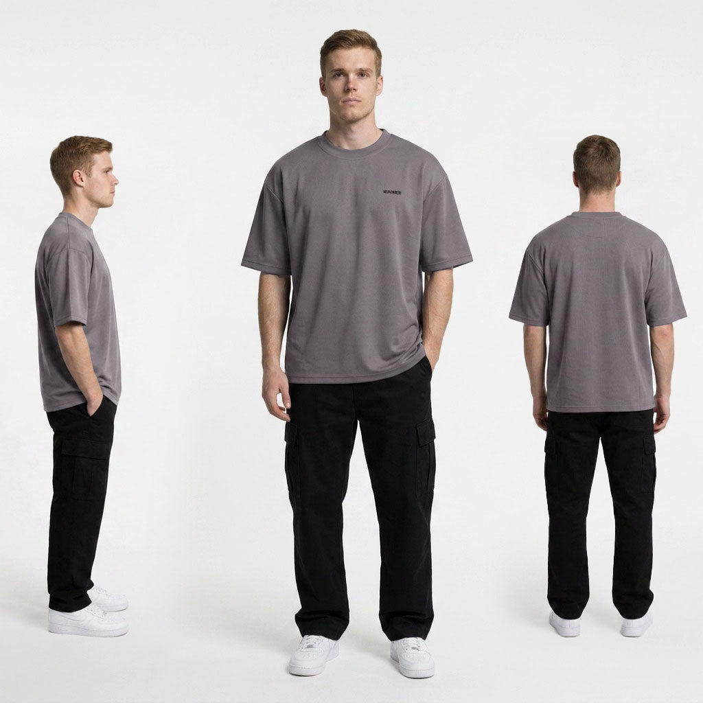 HUMMER MENS SHORT SLEEVE ROUNDNECKTEE [OVERSIZE] H0134