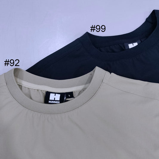 HUMMER MENS CASUAL OUTDOOR SHORT SLEEVE ROUNDNECK T SHIRT [OVERSIZE] H0109