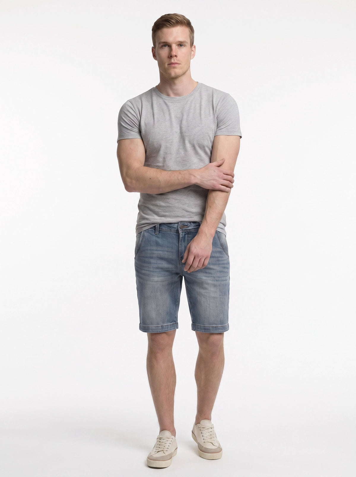 HUMMER MENS SHORT PANTS JEANS [REGULAR FIT] H0056