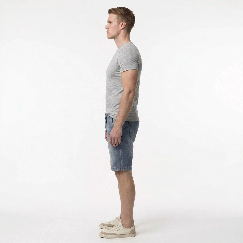 HUMMER MENS SHORT PANTS JEANS [REGULAR FIT] H0056