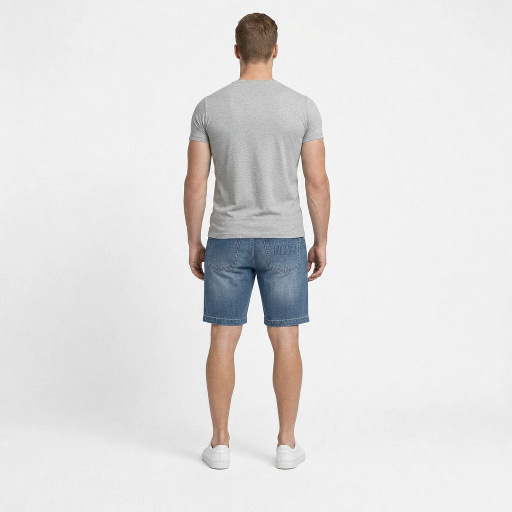 HUMMER MENS SHORT PANTS JEANS [REGULAR FIT] H0056