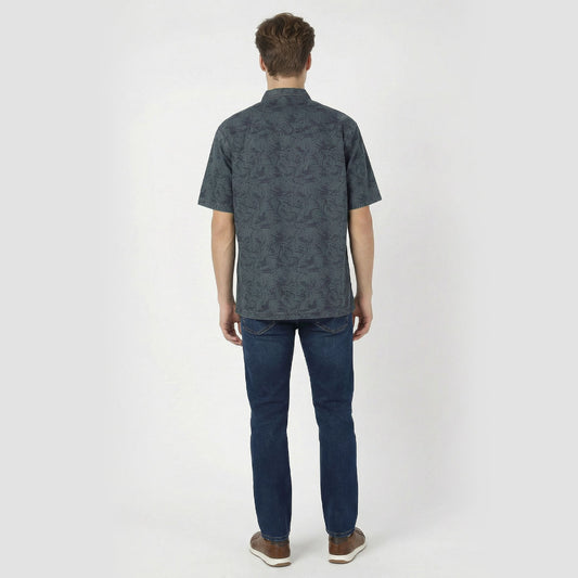 HUMMER MENS JEAN SHORT SLEEVE SHIRT [REGULAR FIT] H0040