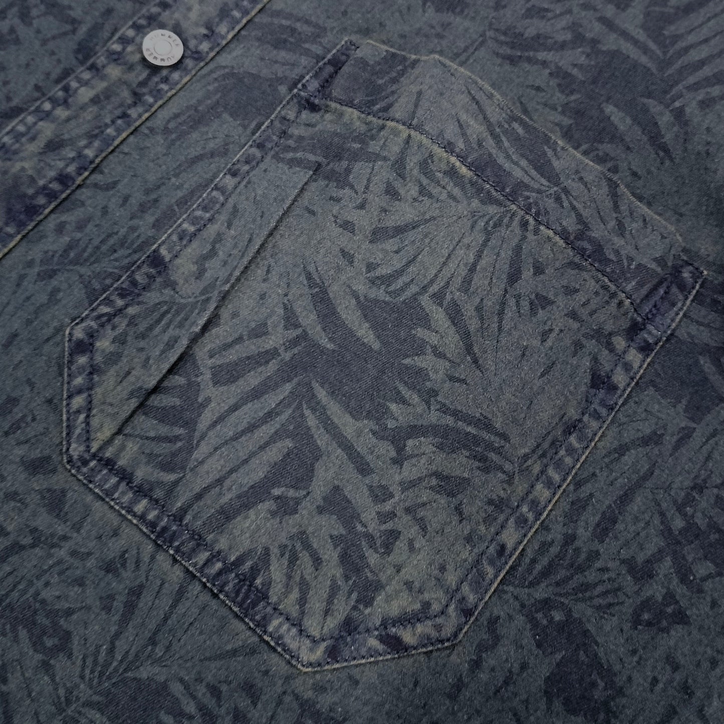 HUMMER MENS JEAN SHORT SLEEVE SHIRT [REGULAR FIT] H0040
