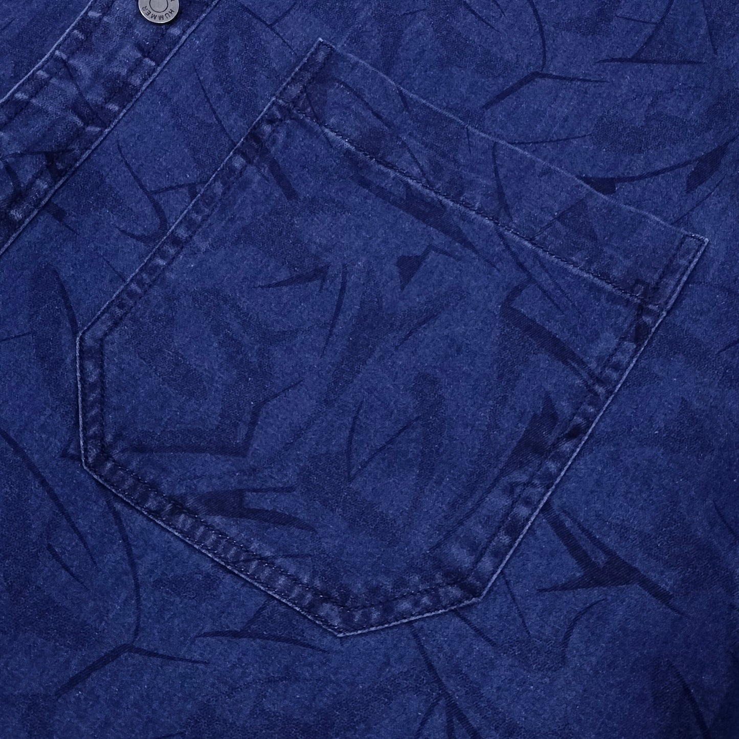 HUMMER MENS JEAN SHORT SLEEVE SHIRT [REGULAR FIT] H0042