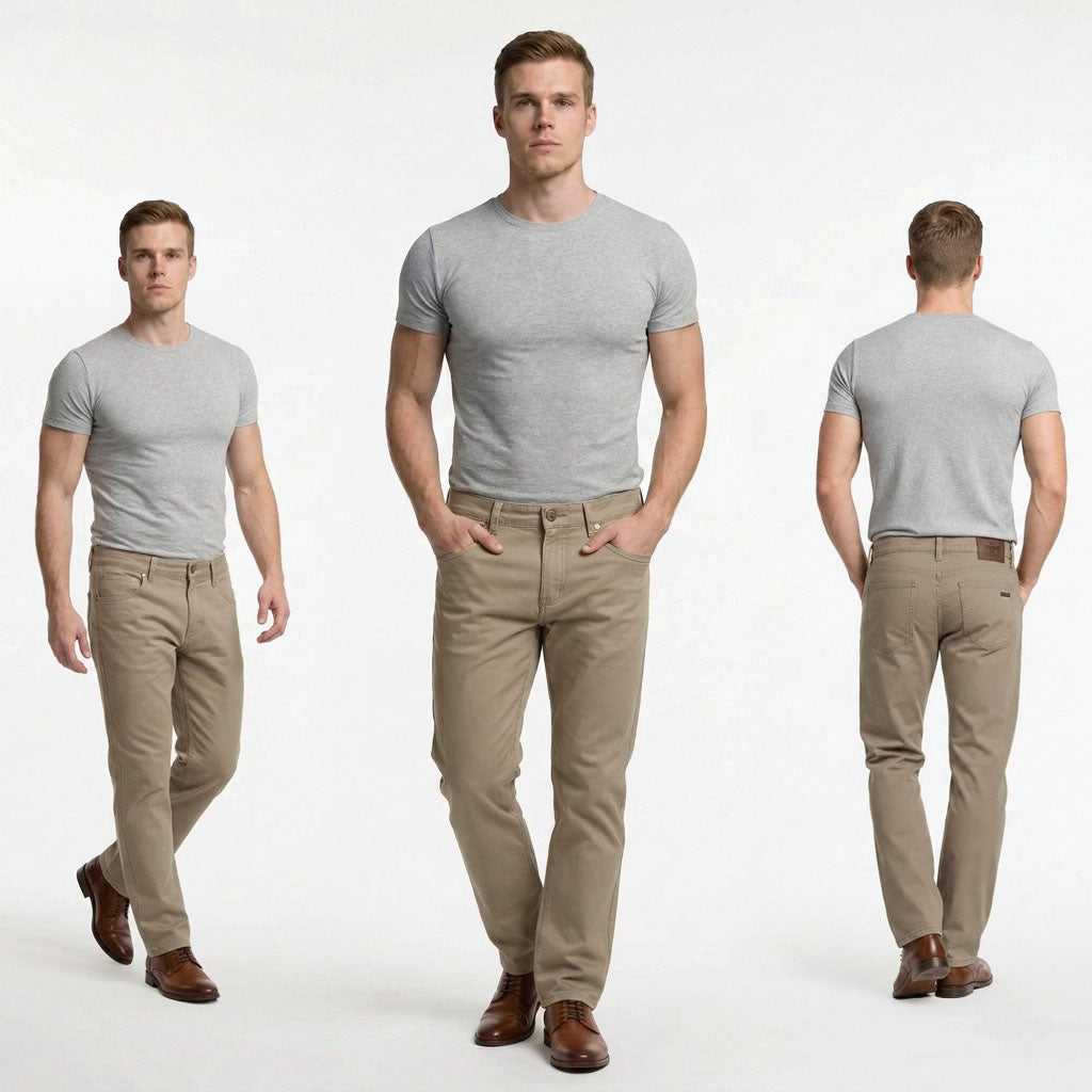HUMMER MENS LONG PANTS JEANS [SLIM FIT] H0136