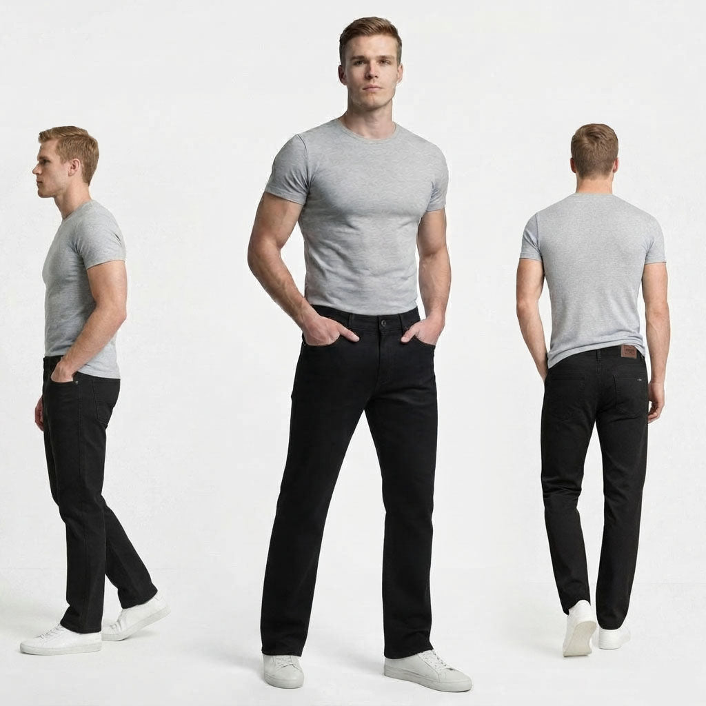 HUMMER MENS LONG PANTS JEANS [SLIM FIT] H0136