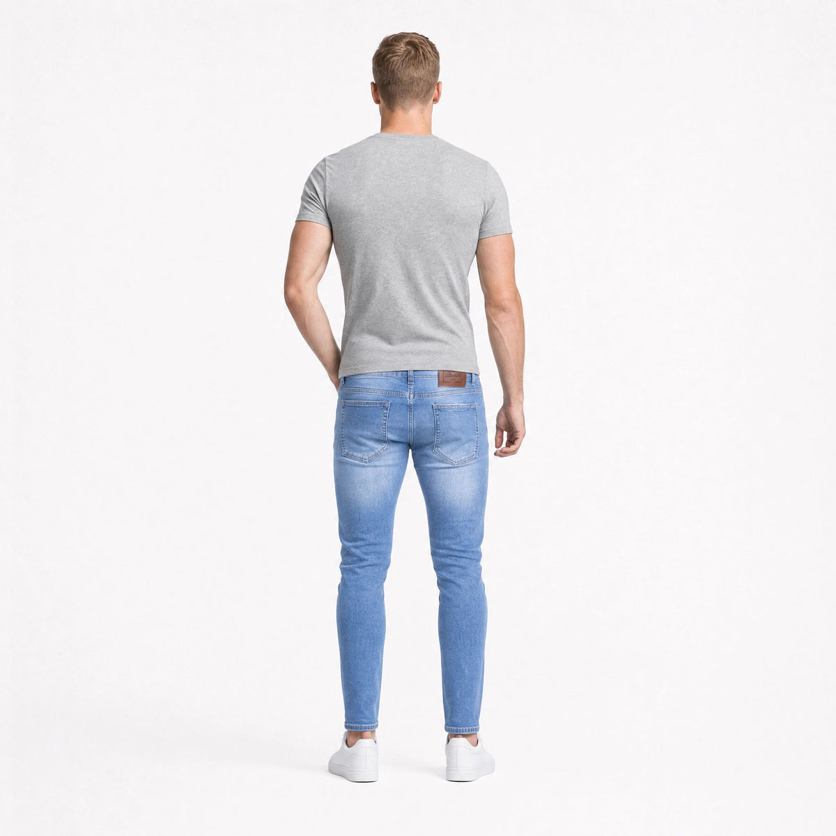 HUMMER MENS LONG PANTS JEANS [SLIM FIT] H0129