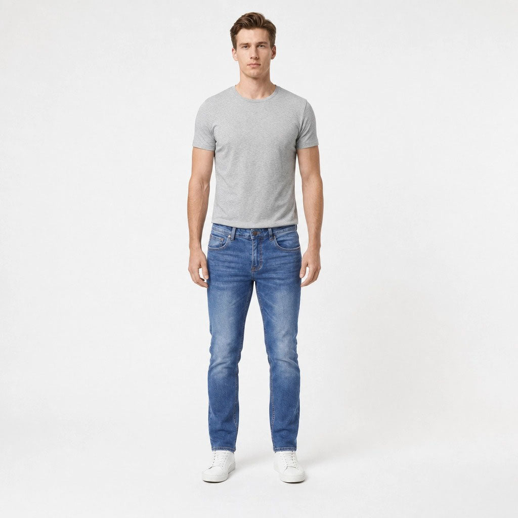 HUMMER MENS LONG PANTS JEANS [SLIM FIT] H0129
