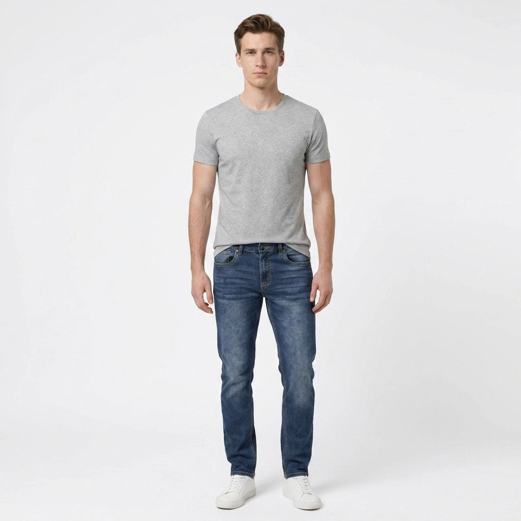 HUMMER MENS LONG PANTS JEANS [SLIM FIT] H0129