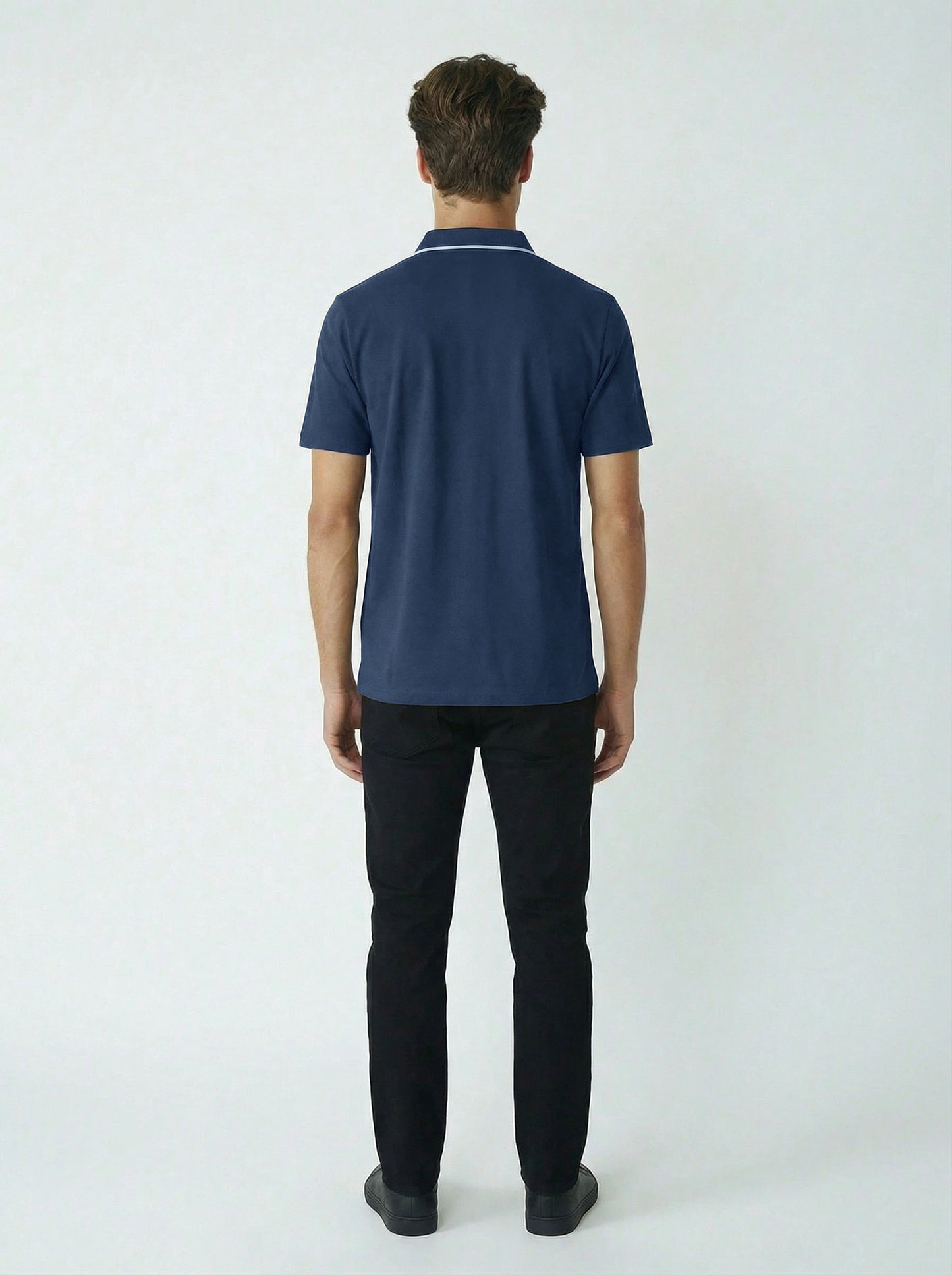 HUMMER MENS SHORT SLEEVE POLO T SHIRT [SLIM FIT] H0052