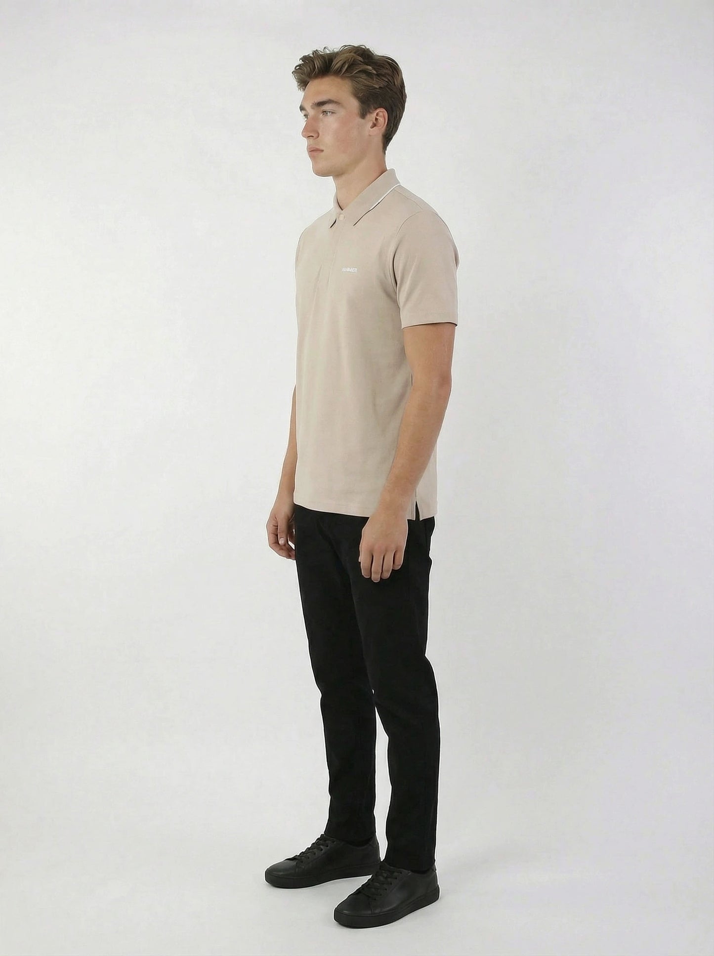 HUMMER MENS SHORT SLEEVE POLO T SHIRT [SLIM FIT] H0052