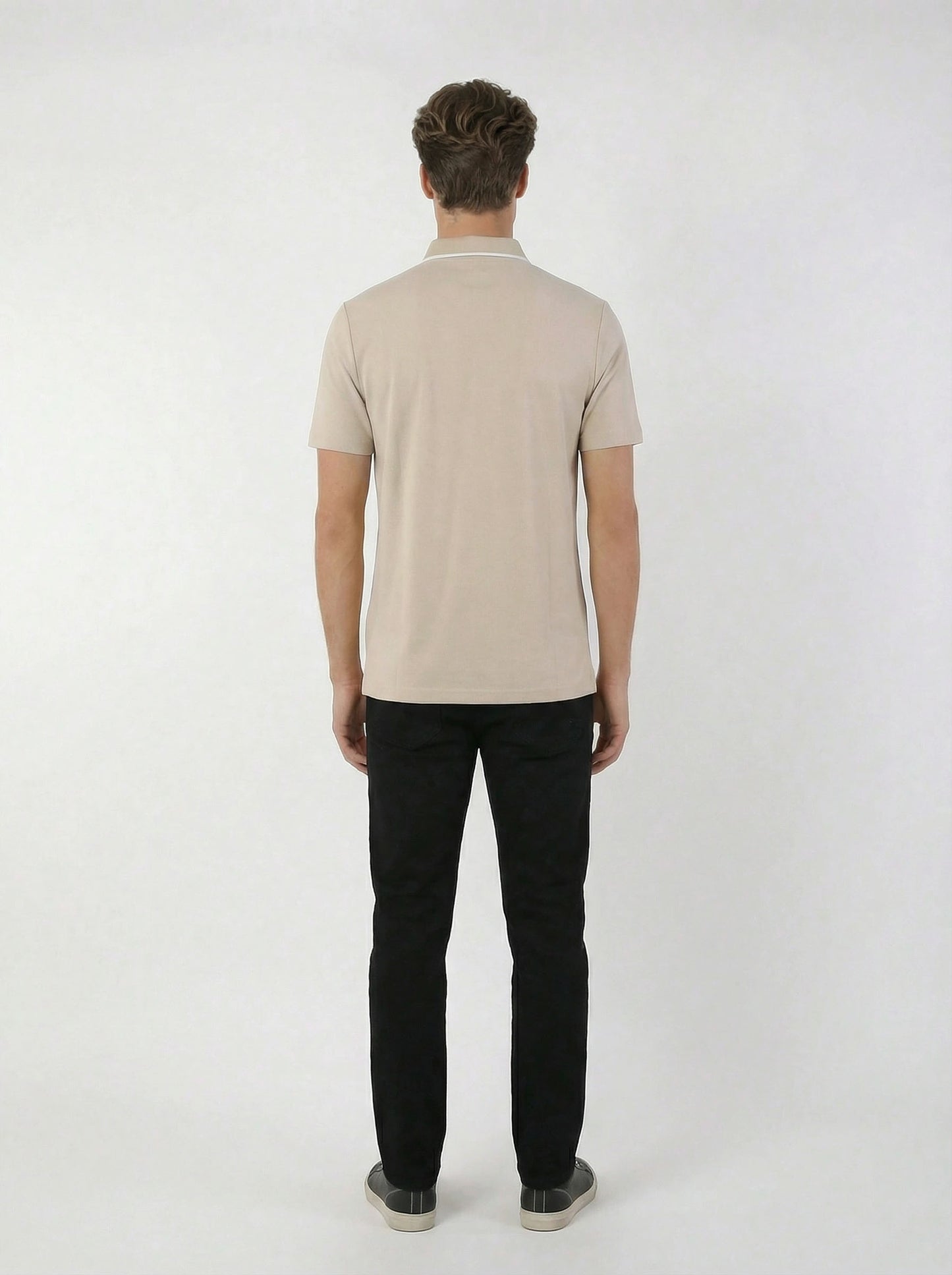 HUMMER MENS SHORT SLEEVE POLO T SHIRT [SLIM FIT] H0052