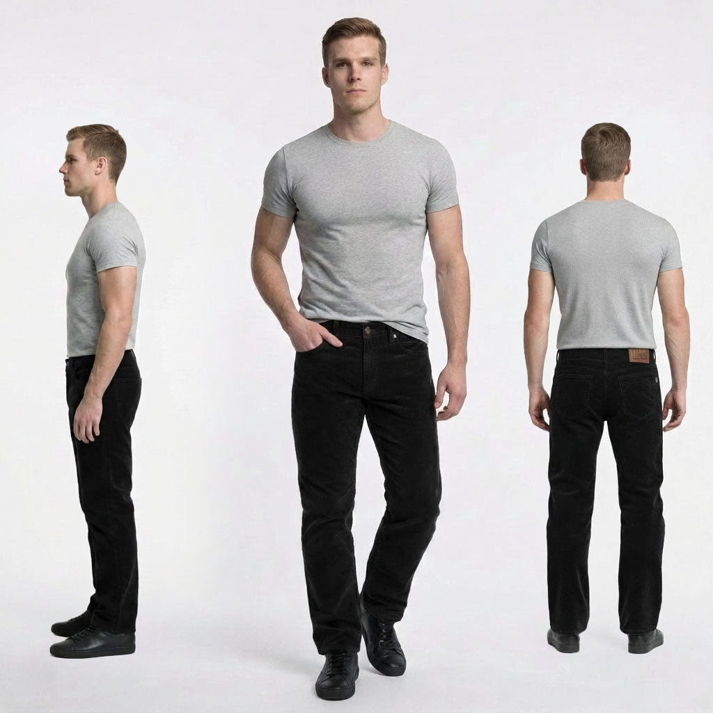 HUMMER MENS JEAN LONG PANTS [STRAIGHT CUT] H0105