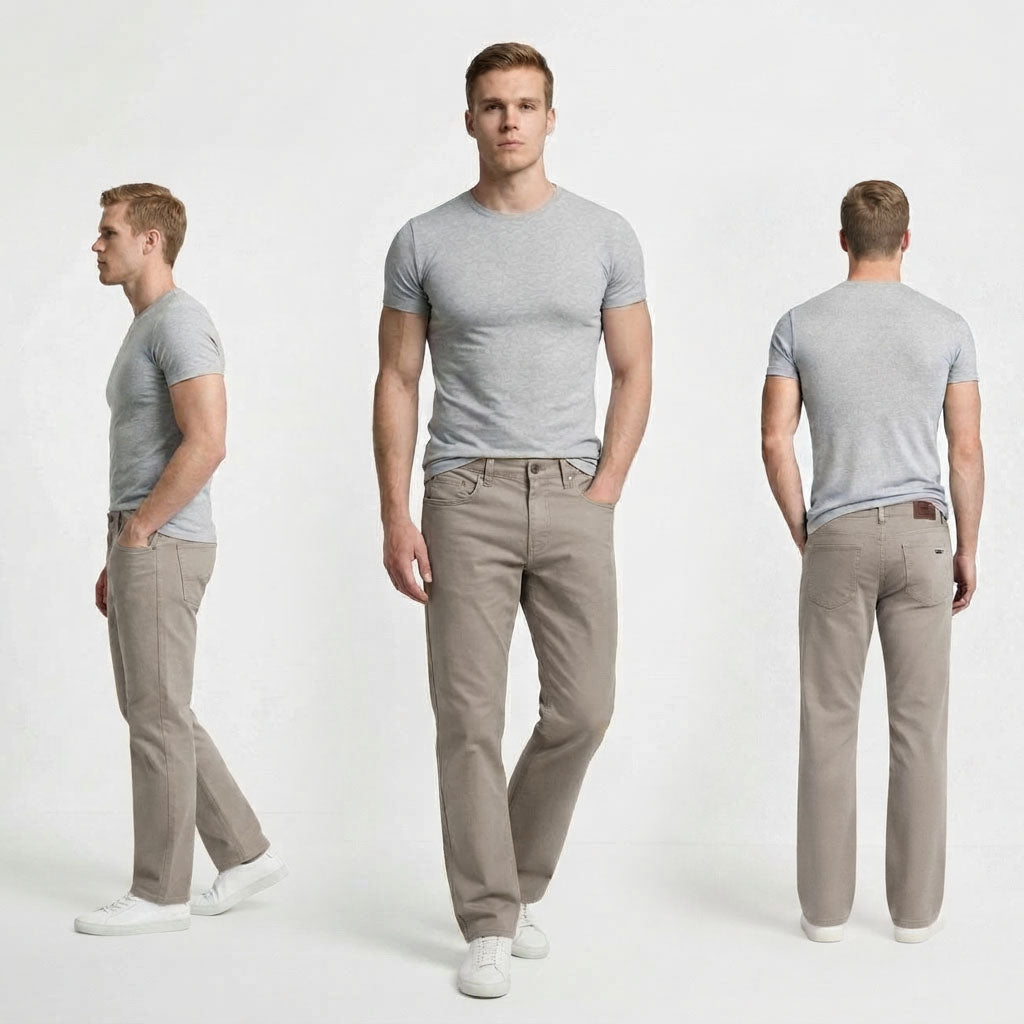 HUMMER MENS LONG PANTS JEANS [STRAIGHT CUT] H0137